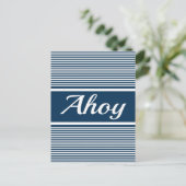 Carte Postale Ahoy (Debout devant)