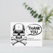 Carte Postale Ahoy Matey ! Merci (Debout devant)