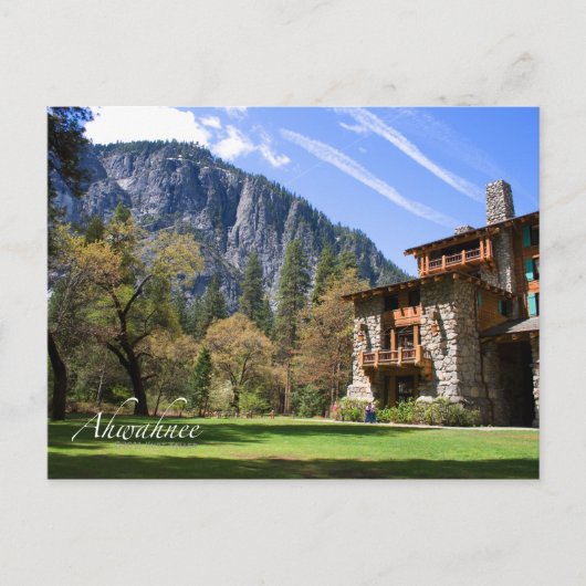 Carte Postale Ahwahnee (Devant)