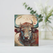 Carte Postale AI Bull (Debout devant)