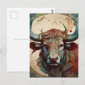 Carte Postale AI Bull (Devant / Derrière)