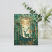 Carte Postale AI Deer (Debout devant)