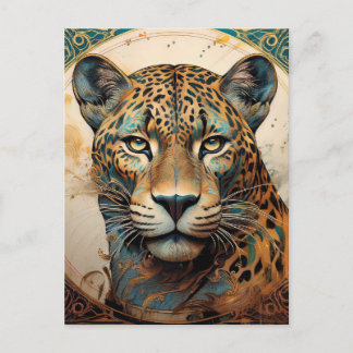 Carte Postale AI Jaguar