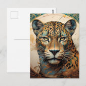 Carte Postale AI Jaguar (Devant / Derrière)