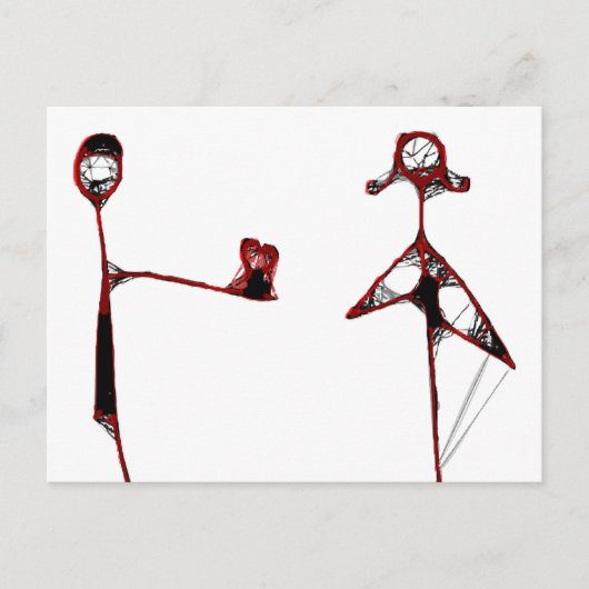 Carte Postale ai mon coeur (Devant)