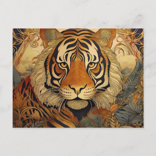 Carte Postale AI Tiger (Devant)