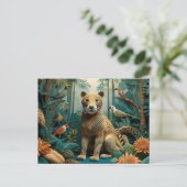 Carte Postale AI Yarn Jungle (Debout devant)