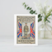 Carte Postale Aide à écraser la affiche tyrannie_propagande (Debout devant)