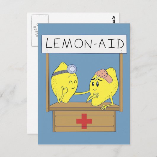 Carte Postale Aide au citron (Devant / Derrière)