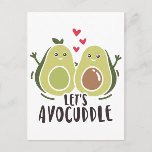 Carte Postale Aide Avocuddle Postcard Designer