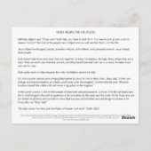 Carte postale Aide Dieu (SJNS) (Dos)