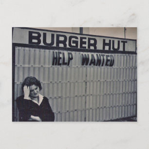 Carte Postale Aide Recherchée