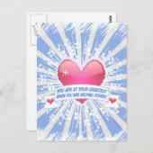 Carte Postale Aider les autres (Devant / Derrière)