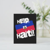 Carte Postale Aidez Haïti ! (Debout devant)