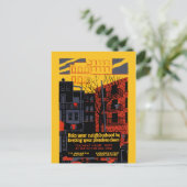 Carte Postale Aidez votre quartier (Debout devant)