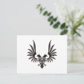 Carte Postale Aigle à deux têtes (Debout devant)