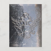 Carte Postale Aigle à tête double sur Cannon (Devant)