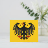 Carte Postale Aigle allemand (Debout devant)