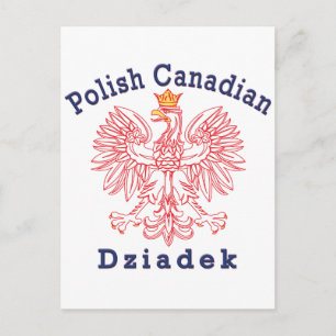 Carte Postale Aigle canadien polonais Dziadek