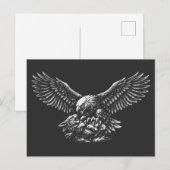 Carte Postale Aigle de Cendres par BurnsInHell (Devant / Derrière)