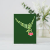 Carte Postale Aigle de la Fête nationale de la pastèque (Debout devant)