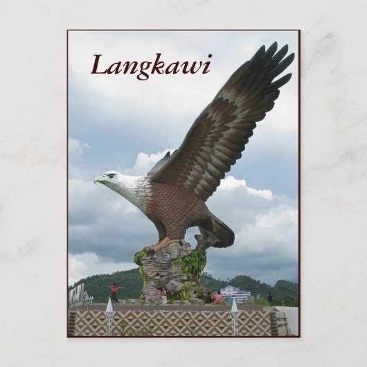 Carte Postale Aigle de Langkawi (Devant)