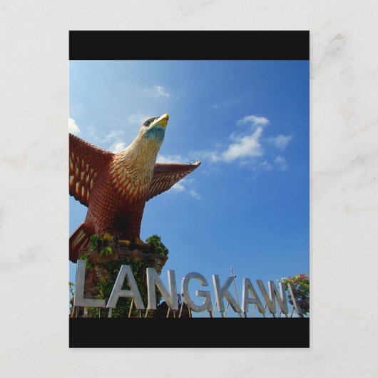 Carte Postale aigle de langkawi (Devant)