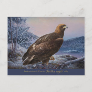 Carte Postale Aigle d'or Ferdinand von Wright 1884 CC0314