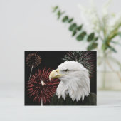 Carte Postale Aigle du jour de l'indépendance (Debout devant)