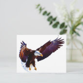 Carte Postale Aigle en vol (Debout devant)