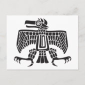 Carte Postale Aigle, hiéroglyphe mexicain(Maya) (Devant)