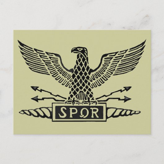 Carte Postale Aigle Légion (Devant)