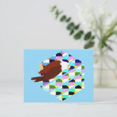 Carte Postale Aigle moderne du milieu du siècle (Debout devant)