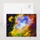 Carte Postale Aigle Nebula (Devant / Derrière)