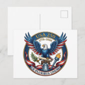Carte Postale Aigle USA 250 (Devant / Derrière)