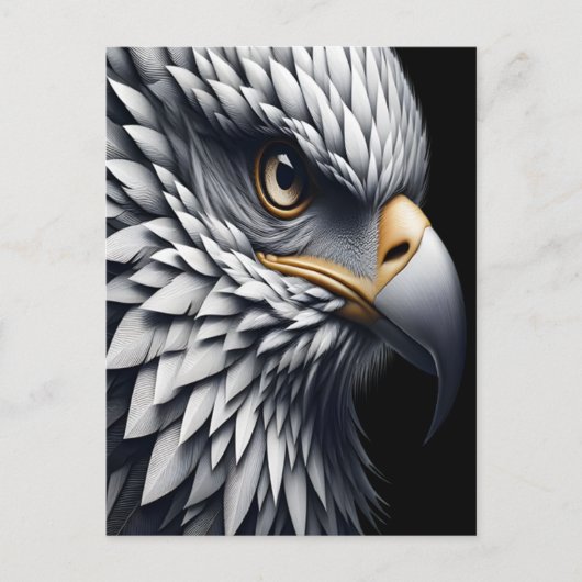 Carte Postale Aigles à vis (Devant)