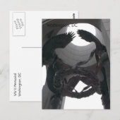 Carte Postale Aigles commémoratifs (Devant / Derrière)