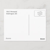 Carte Postale Aigles commémoratifs (Dos)