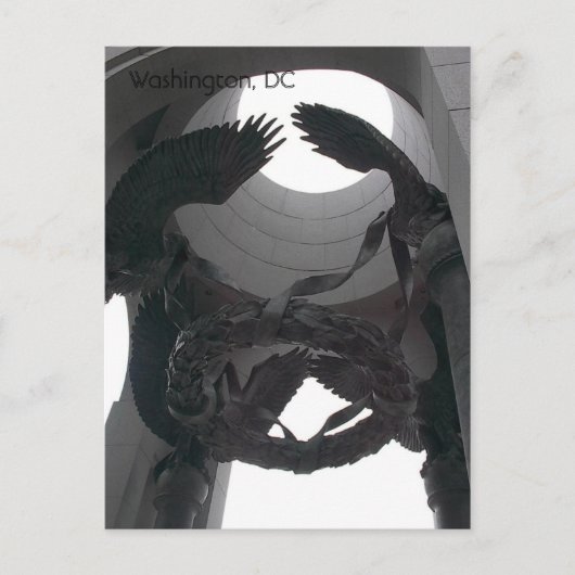 Carte Postale Aigles commémoratifs (Devant)