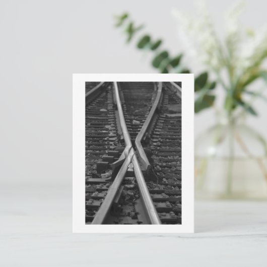 Carte Postale Aiguillage (Debout devant)