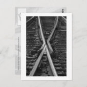 Carte Postale Aiguillage (Devant / Derrière)