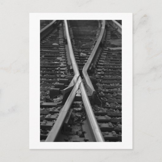 Carte Postale Aiguillage (Devant)