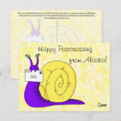 Carte Postale Aiguille de croisement postal personnalisable - Ca (Devant / Derrière)