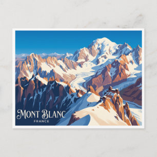 Carte Postale Aiguille du Midi Chamonix France