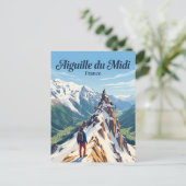 Carte Postale Aiguille du Midi France (Debout devant)