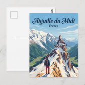 Carte Postale Aiguille du Midi France (Devant / Derrière)