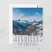 Carte Postale Aiguilles en Queyras Station (Devant / Derrière)