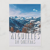 Carte Postale Aiguilles en Queyras Station (Devant)