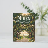 Carte Postale Aiken États-Unis (Debout devant)