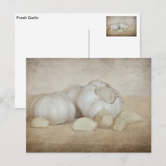 Carte Postale Ail frais (Devant / Derrière)